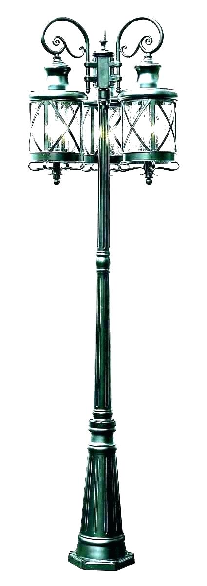 425x1200 Outside Lamp Post Narnia Drawing Pole Lights Modern Garden Light
