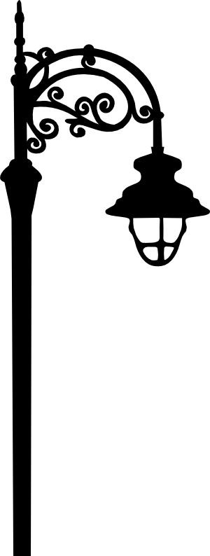 300x794 Old Street Lamp Transparent Png Clipart Free Download