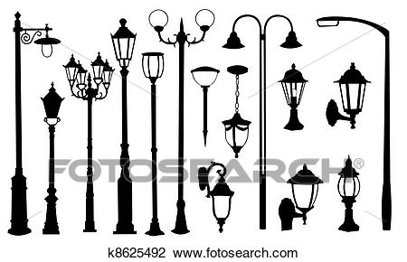 450x290 Street Light Drawing