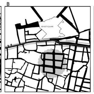 312x312 Changed Regions Marked In Street Pattern Maps Of All Periods