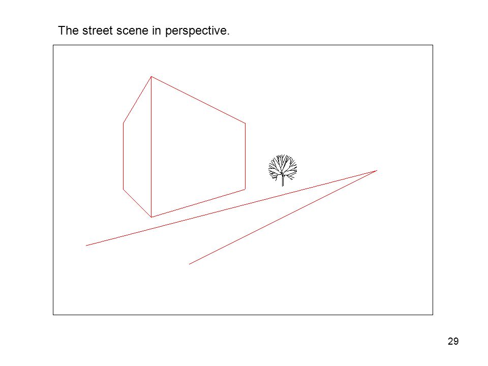 Street Perspective Drawing