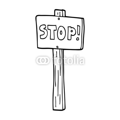 400x400 Line Drawing Cartoon Traffic Signs Buy Photos Ap Images