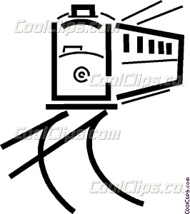 266x300 streetcar vector clip art
