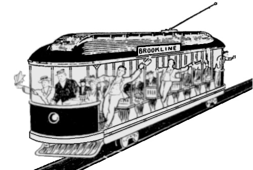 500x336 Brookline's Trolley History