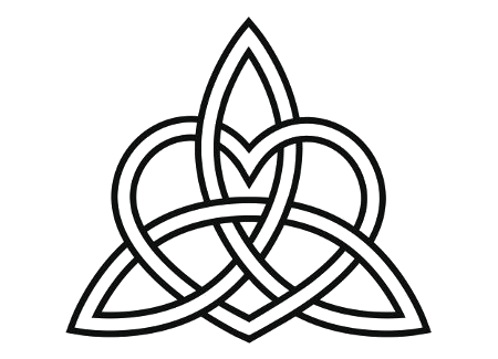 450x325 Knot Drawing Inner Strength, Picture