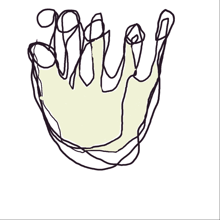 750x750 Blind Contour Drawing My College Journey