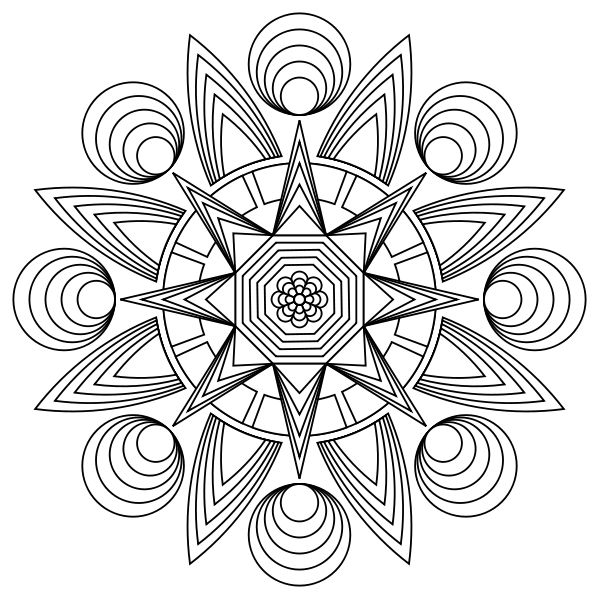 600x600 Free Printable Designs To Color! Stress Relief! Http