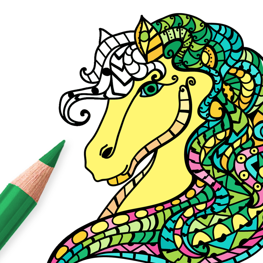 900x900 Horse, Drawing, Book, Transparent Png Image Clipart Free Download