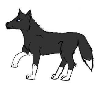 350x280 Strike The Black And White Twili Wolf This Is One Of My