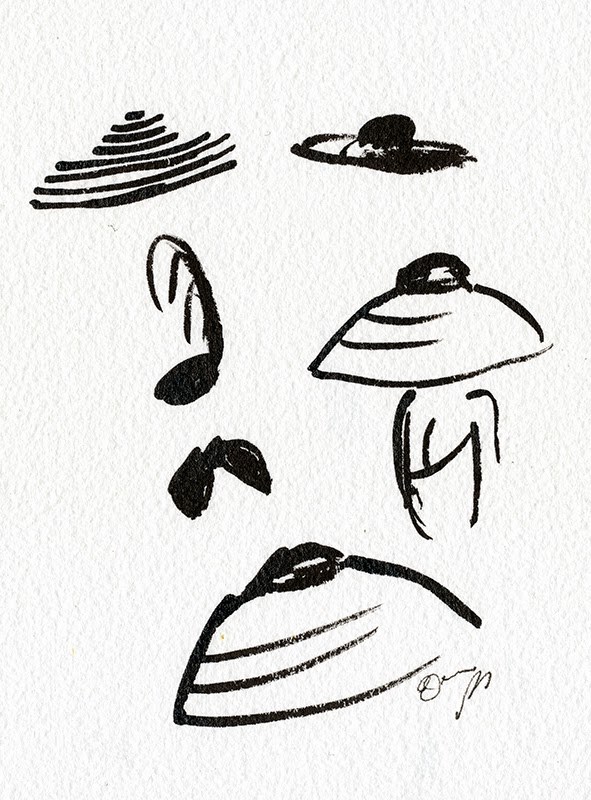 591x800 Strike A Line Dior Retro Hat Ink Line Drawing Elaine Biss