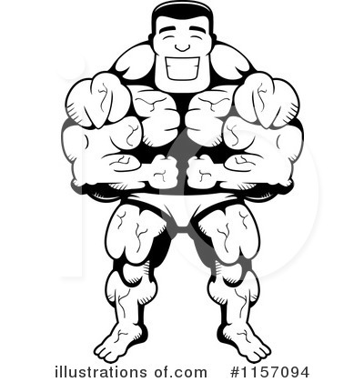 400x420 Strongman Clipart
