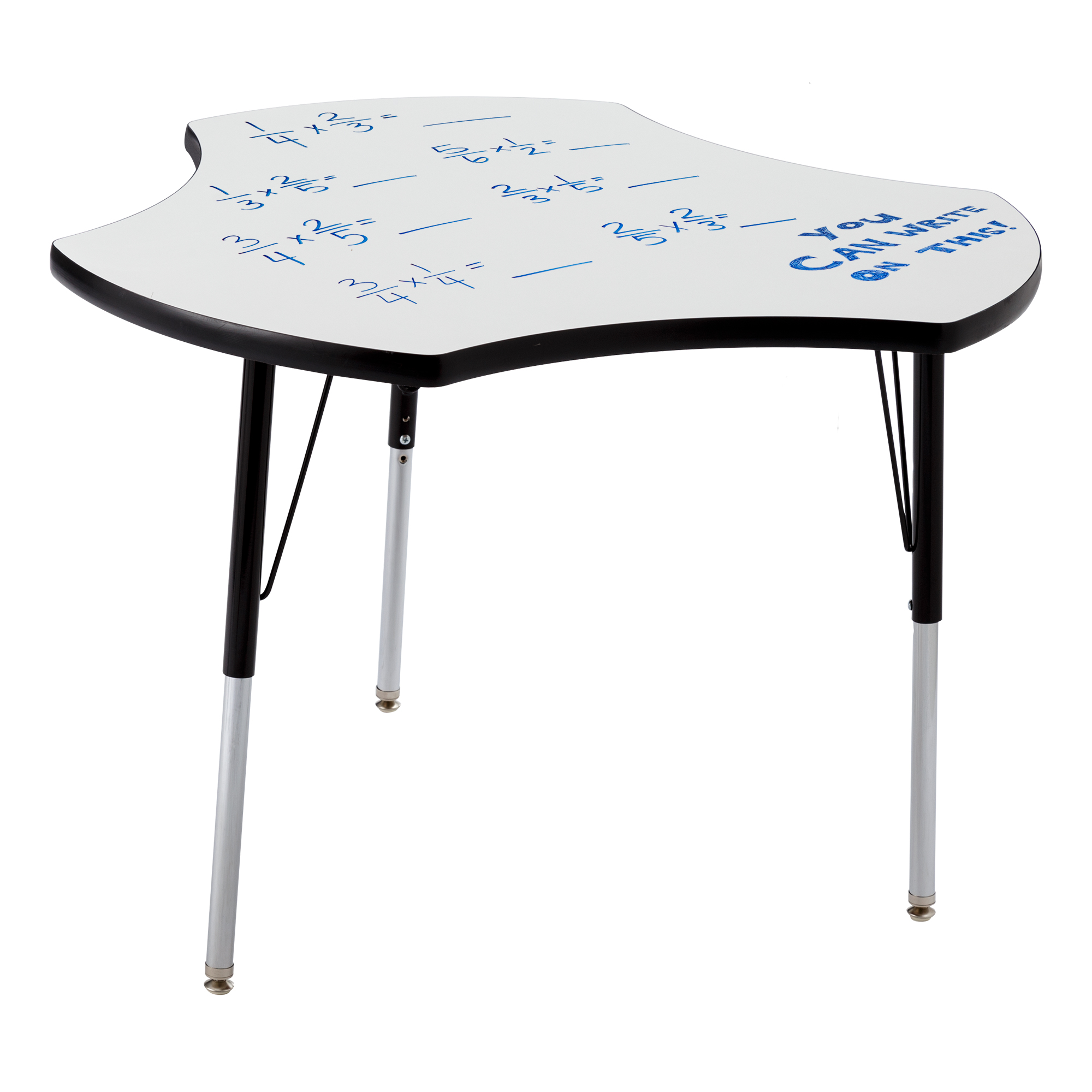 2000x2000 Cog Collaborative Table W Whiteboard Top