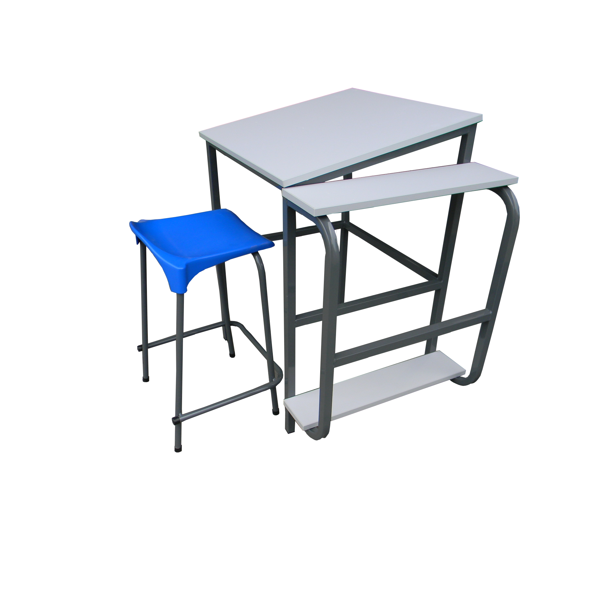 2000x2000 Student Drawing Table With Instrument Shelf And Folder Pocket