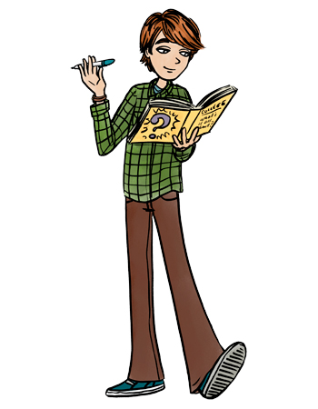 350x450 College Student Clipart