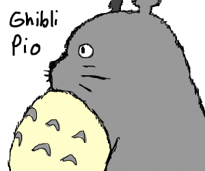 300x250 Studio Ghibli Free Draw P I O