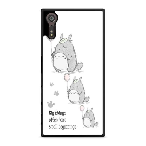 600x600 totoro studio ghibli quote sony xperia xz case skicase
