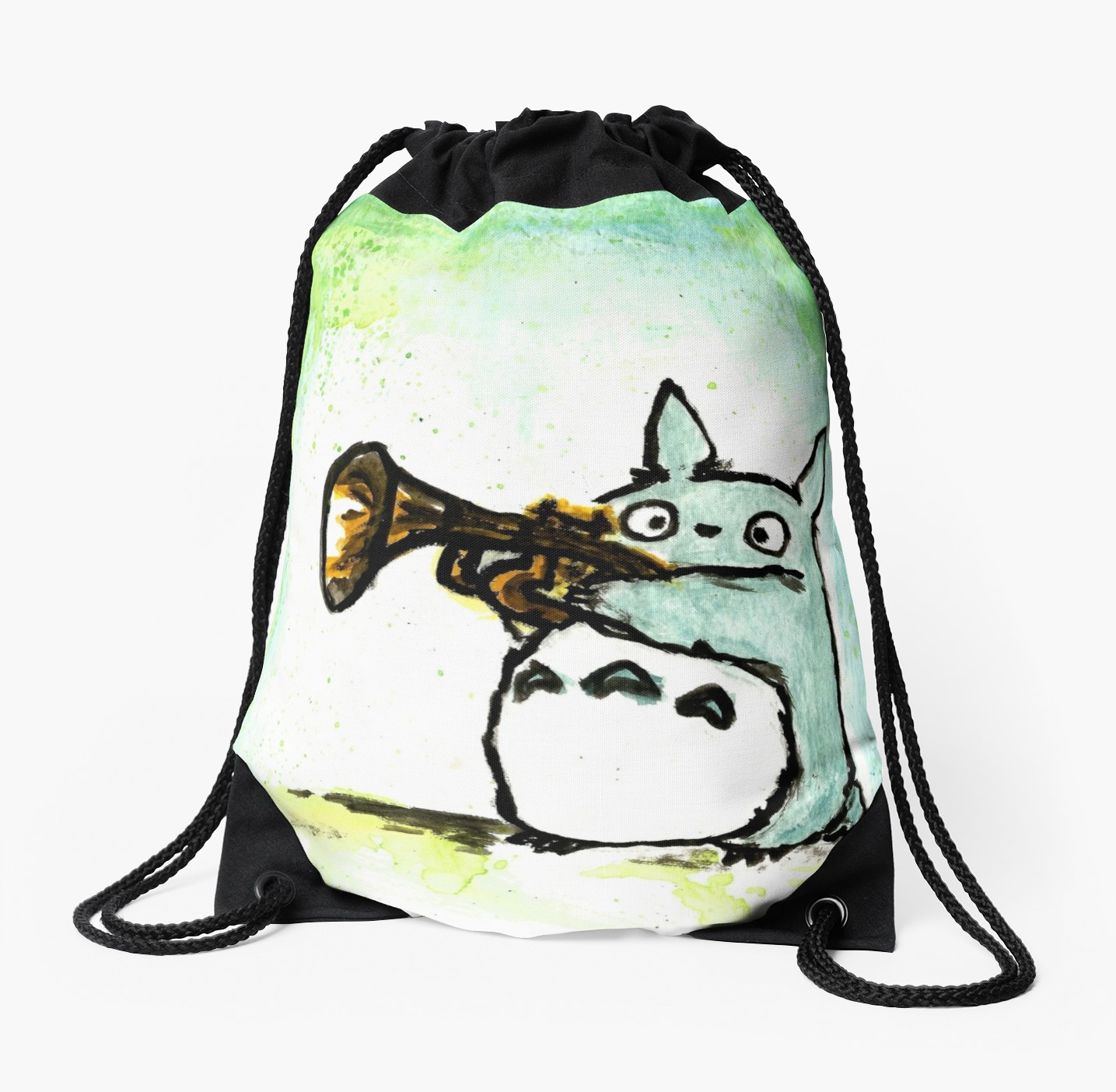 1435x1404 Totoro Watercolour