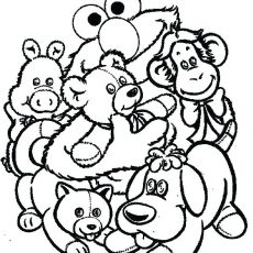230x230 unthinkable coloring pages of stuffed animals teddy bear cuddly