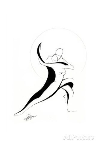 334x488 Couple Harmony I Prints