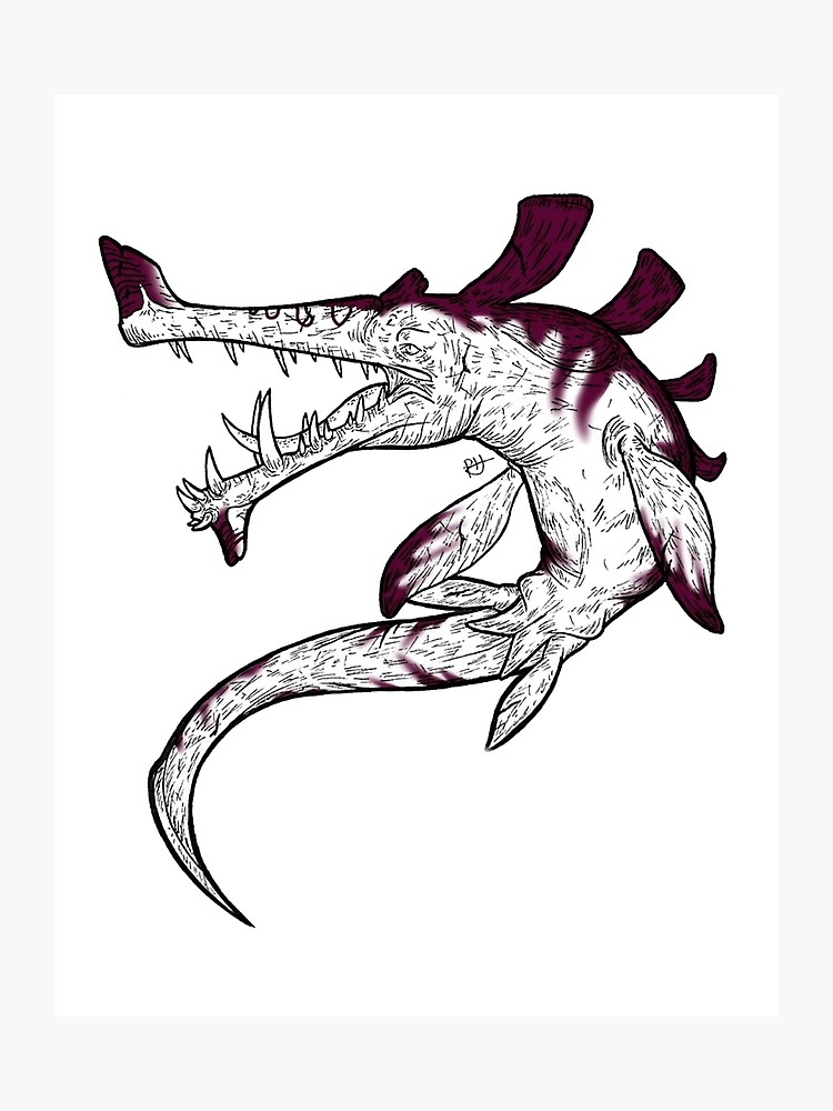 750x1000 subnautica stalker photographic print