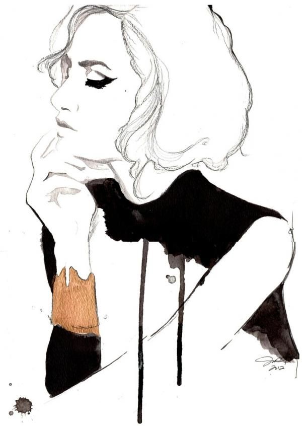 600x846 Fashion Illustration