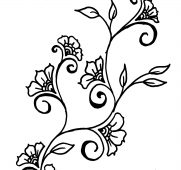 181x170 Free Line Drawing Of A Rose Download Clip Art Stylish Design Ideas