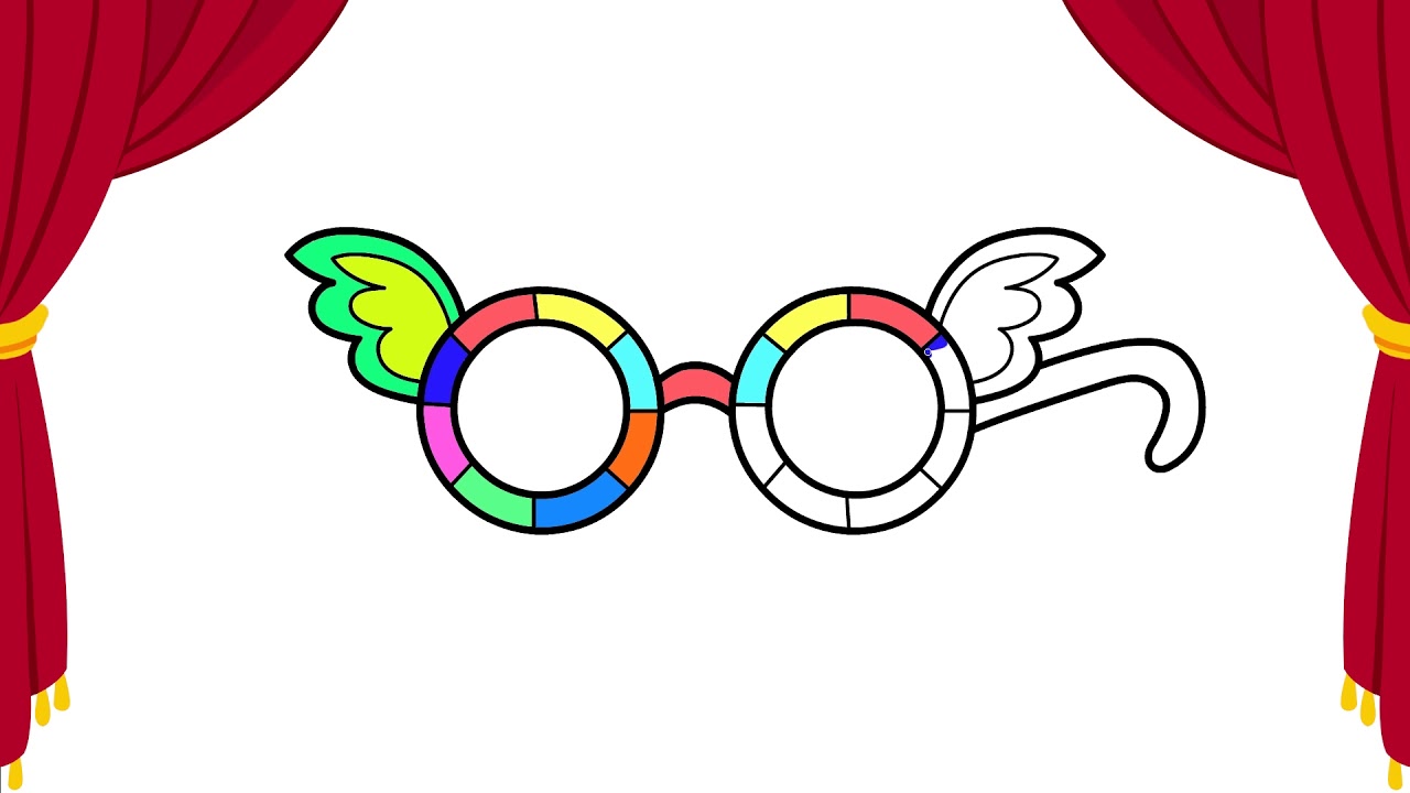 1280x720 How To Draw Stylish Fashion Goggles Drawing For Kids