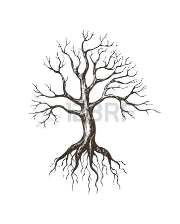 Stylized Tree Drawing | Free download on ClipArtMag