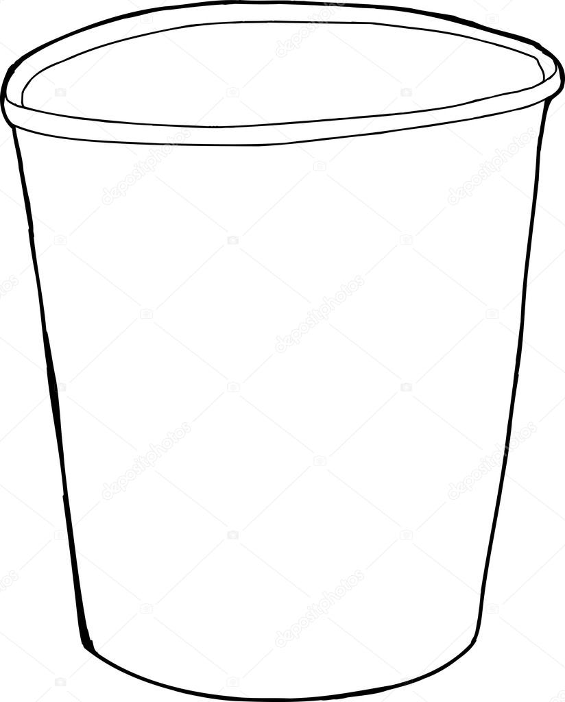 824x1024 Cup Drawing Cup Styrofoam For Free Download
