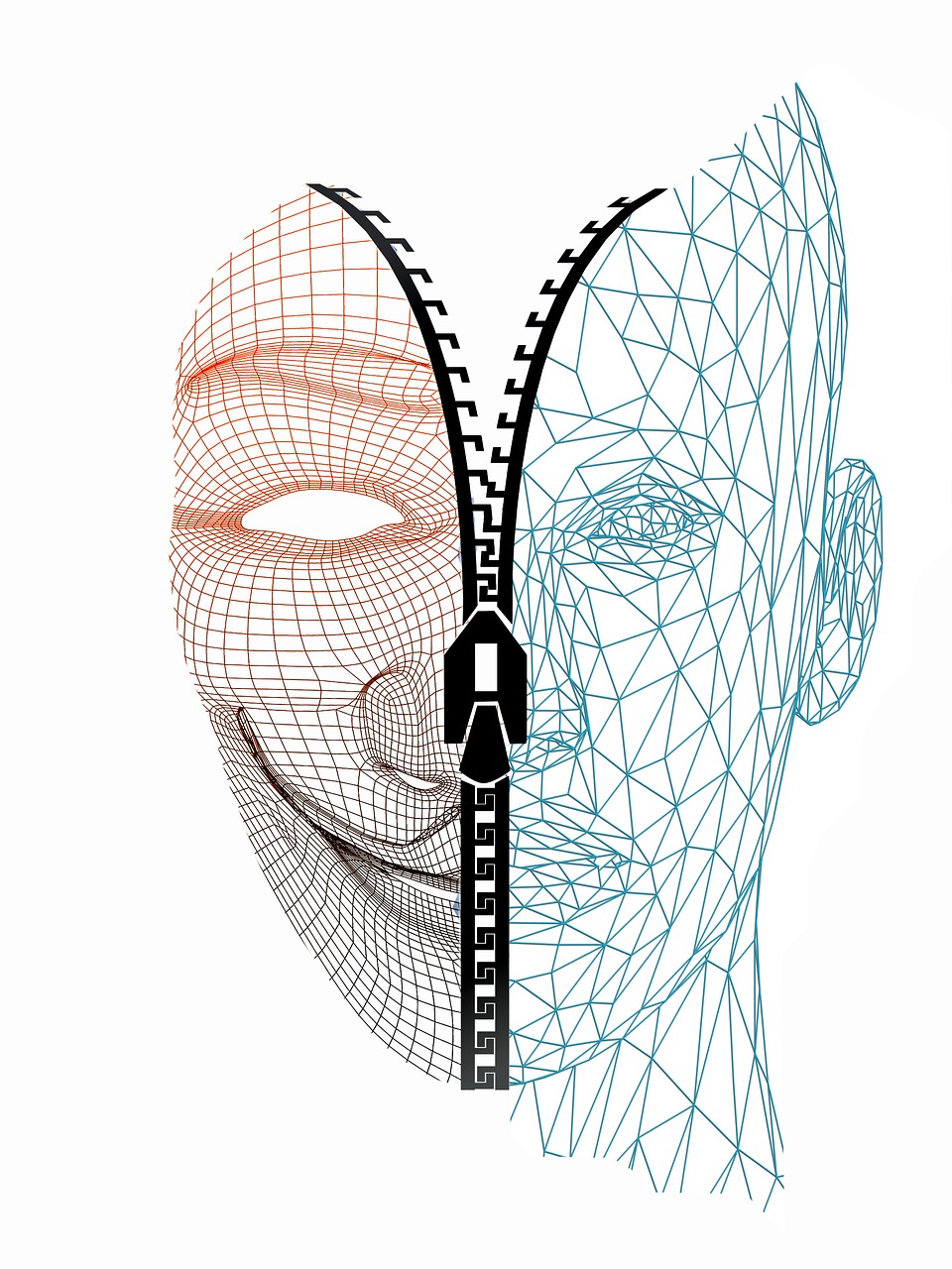 960x1280 Psychology, Psyche, Mask, Wire Rack, Face