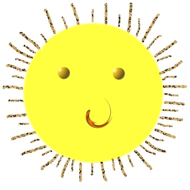 615x615 Drawing Of The Sun