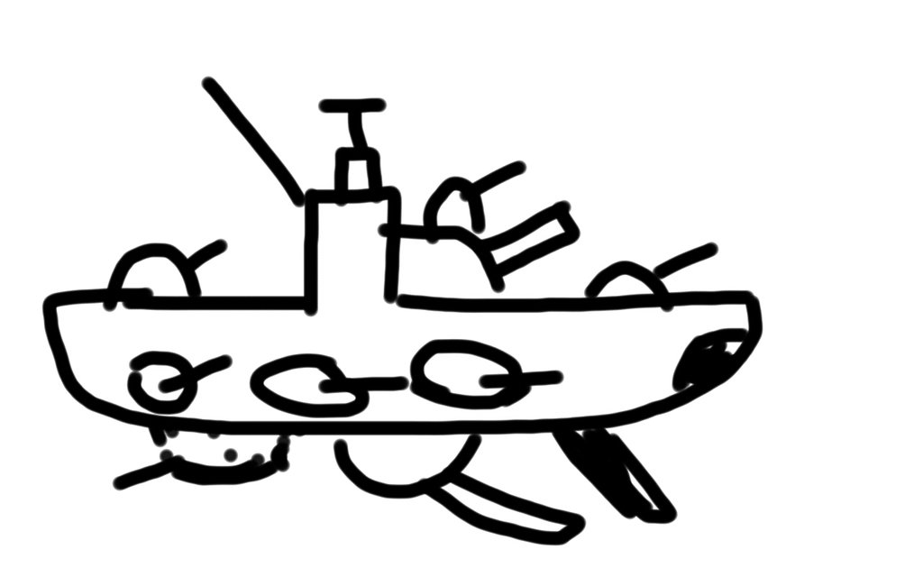 Submarine Drawing
