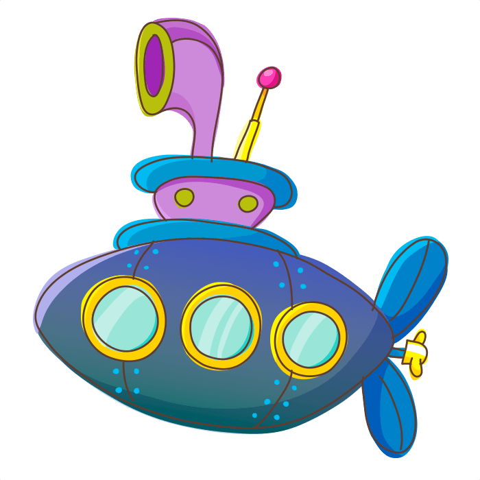 700x700 Submarine, Sticker, Drawing, Transparent Png Image Clipart Free