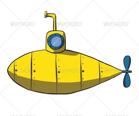 590x493 Cartoon Yellow Submarine