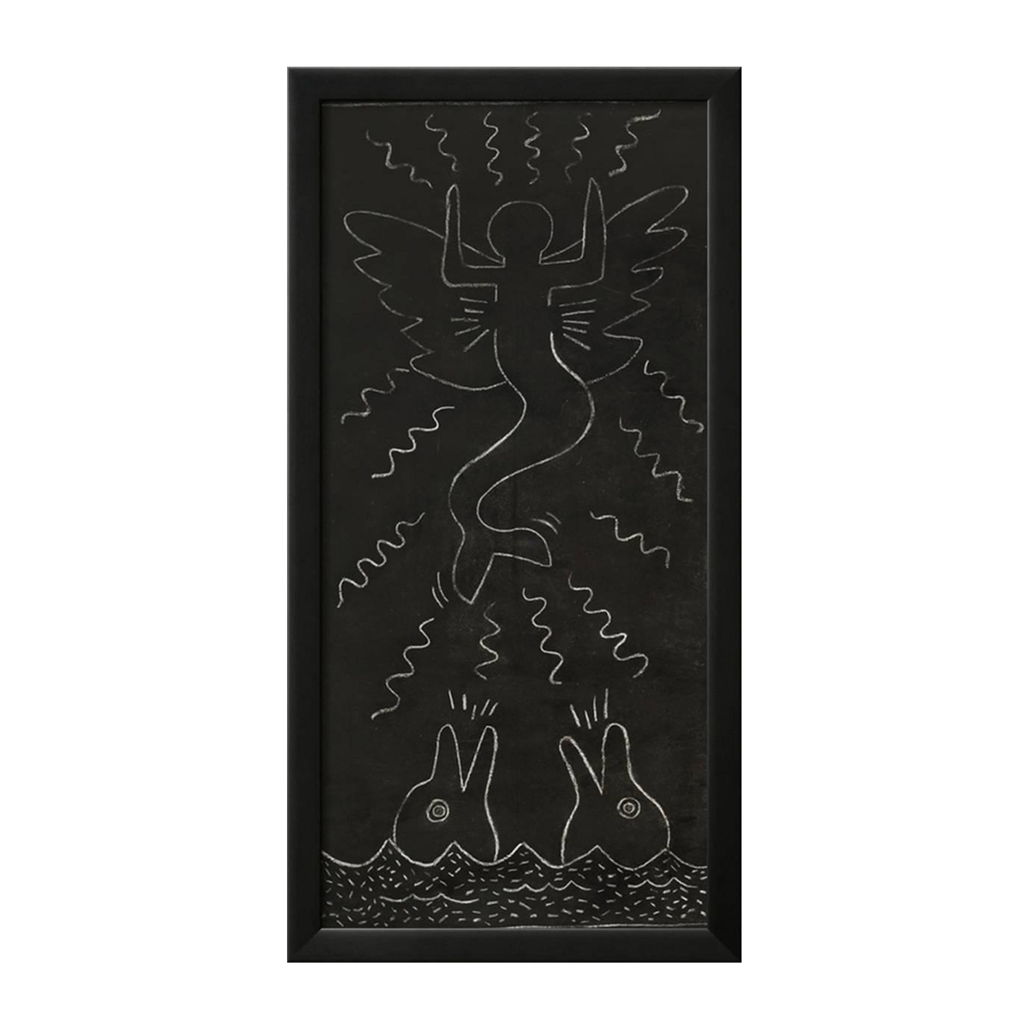 1500x1500 Keith Haring Subway Drawing Untitled C