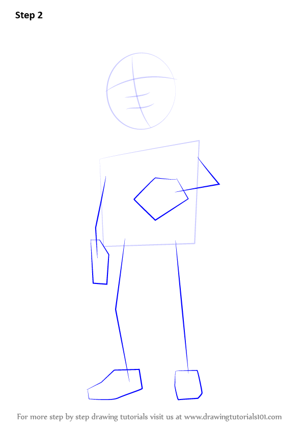 597x843 Learn How To Draw Prince K From Subway Surfers