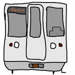 150x150 Subway Train Drawing For Avatar