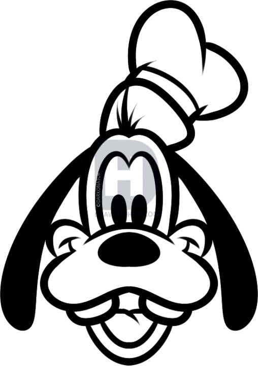 508x720 How To Draw Goofy Easy, Step