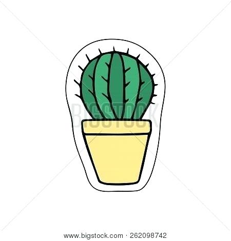 450x470 Drawing Of Cactus Cactus Drawing Easy Step