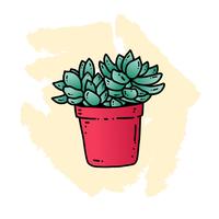 200x200 Succulent Free Vector Art