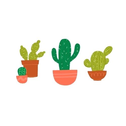 500x500 Catus Drawing Cartoon Cactus Drawing Images