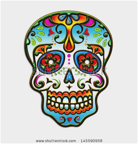 450x470 Sugar Skull Clipart Free Lovely Black And White Skull Drawings