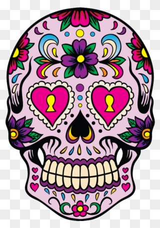 320x457 Intricate Drawing Sugar Skull