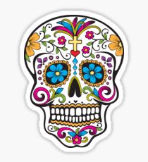 210x230 Sugar Skull Drawing Stickers Redbubble