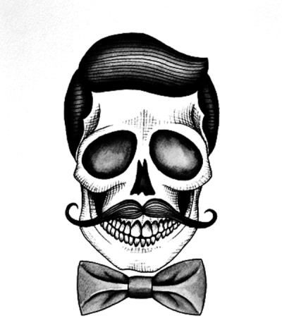 400x451 Mexican Skull Tumblr