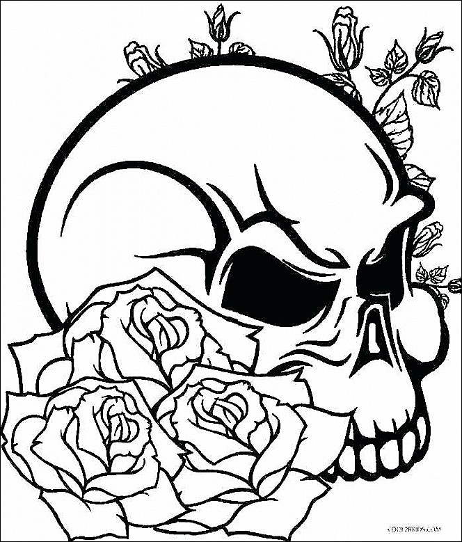 664x779 Sugar Skull Girl Coloring Pages Print Printable