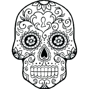 350x350 Printable Skull Mask Top Printable Sugar Skull Mask