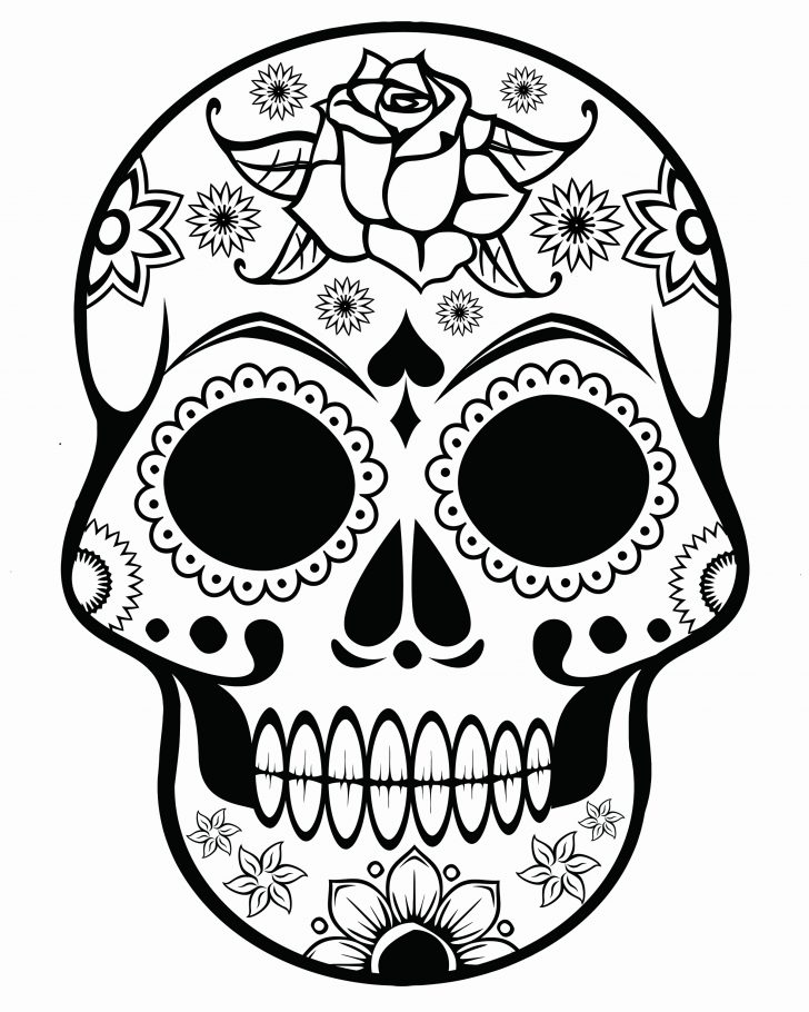 Sugar Skull Pin Up Drawing | Free download on ClipArtMag