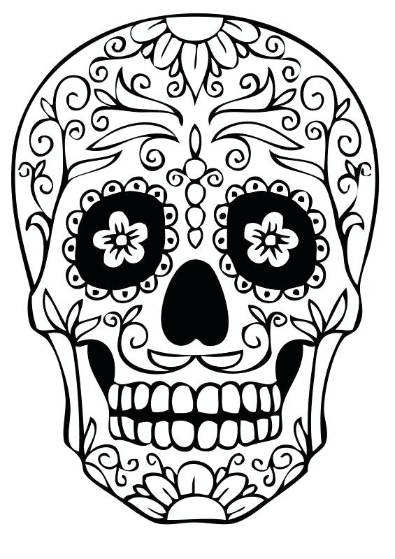 565x800 Skull Coloring Skull Tattoo Tattoos Tattoo Skull Coloring