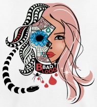 190x209 Bb Monde Tribal T Shirts From South Seas Bad Blood Sugar Skull